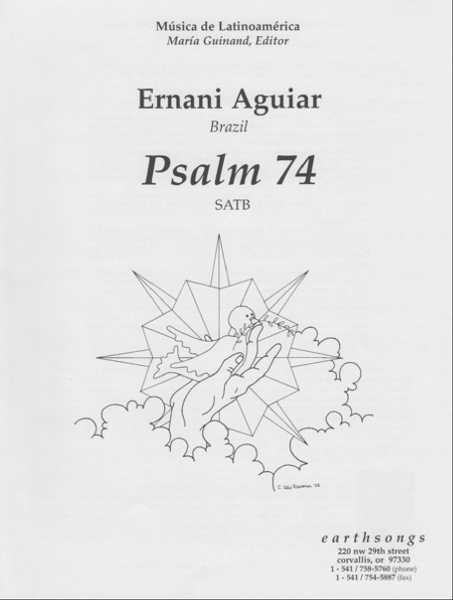 psalm 74 4-Part scores gallery preview page 1