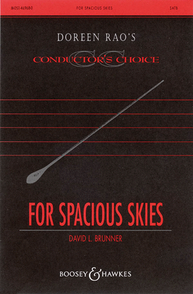 Book cover for For Spacious Skies
