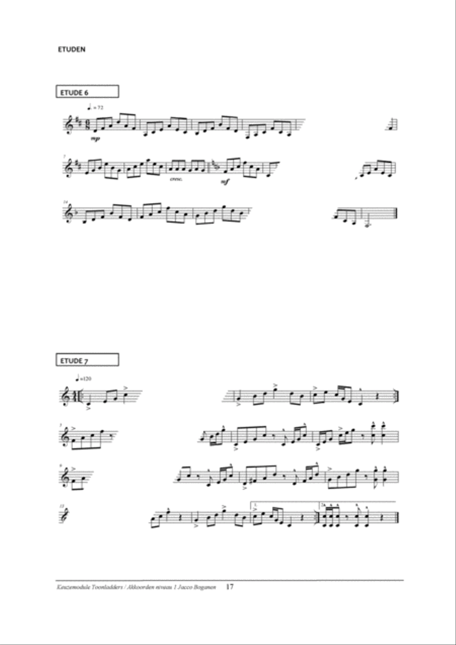 Percussion Modular: Toonladders / Akkoorden 1 Percussion scores gallery preview page 19