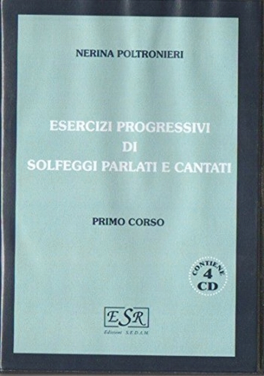 Esercizi Progr. Di Solfeggi Parlati E Cantati 1 CD scores gallery preview page 1