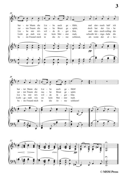 Schubert-Jägers Liebeslied,Op.96 No.2,in D Major,for Voice&Piano image number null