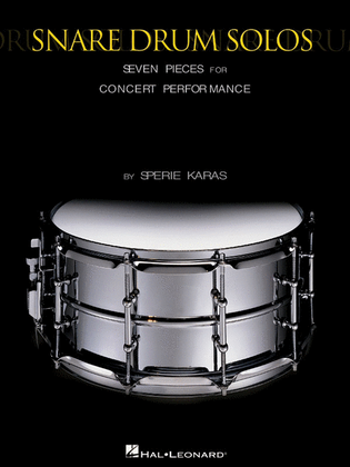 Book cover for Snare Drum Solos