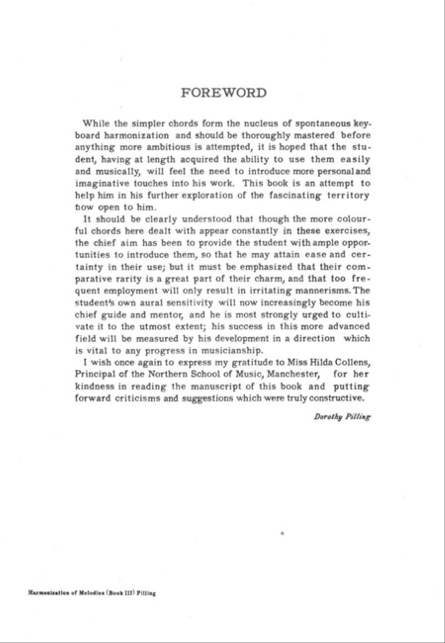 Harmonization of Melodies at the Keyboard Book 3 Piano Method scores gallery preview page 2