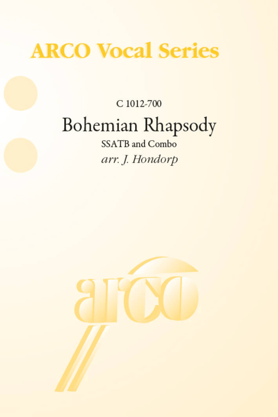 Bohemian Rhapsody Bohemian Rhapsody SSATB scores gallery preview page 1