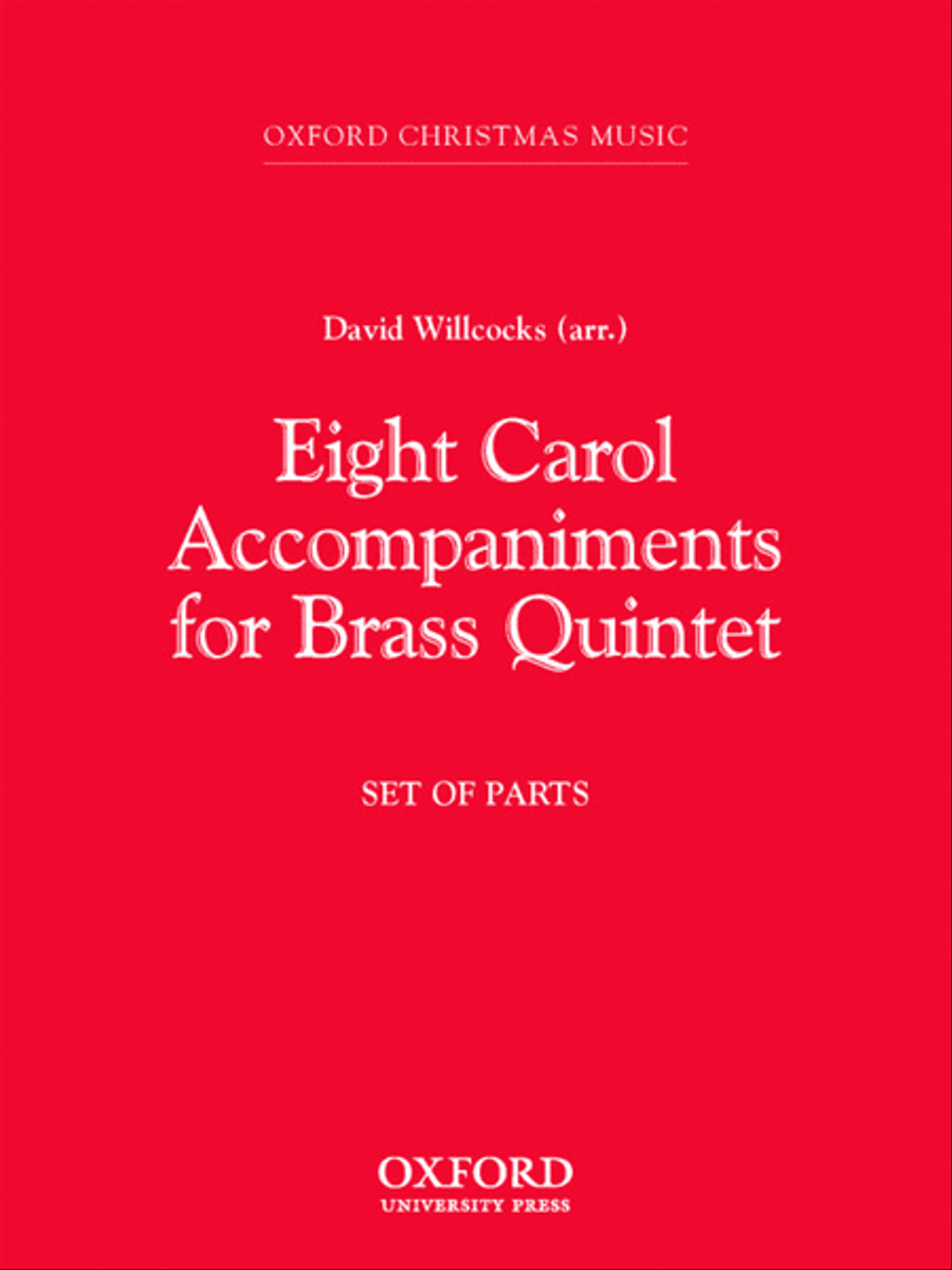 Eight Carol Accompaniments for Brass a 5 Brass Quintet scores gallery preview page 1