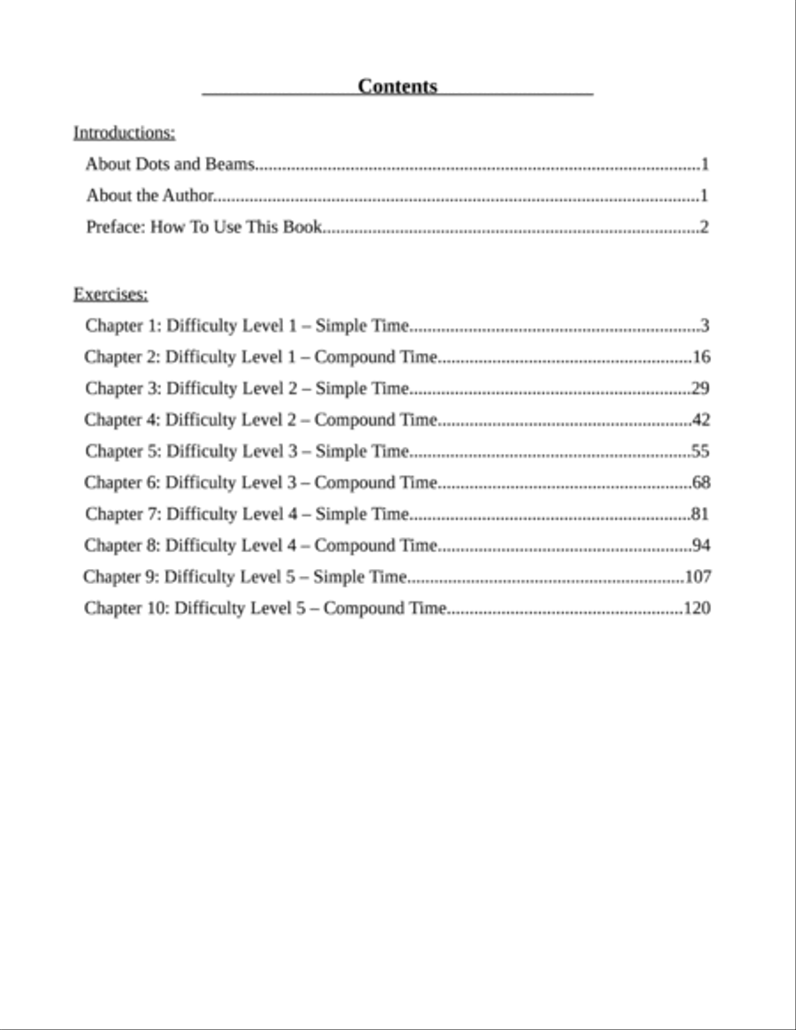 Rhythm Only - Book 1 - Eighths and Sixteenths - Assorted Meters (Sight Reading Exercise Book) Handbell Choir scores gallery preview page 3