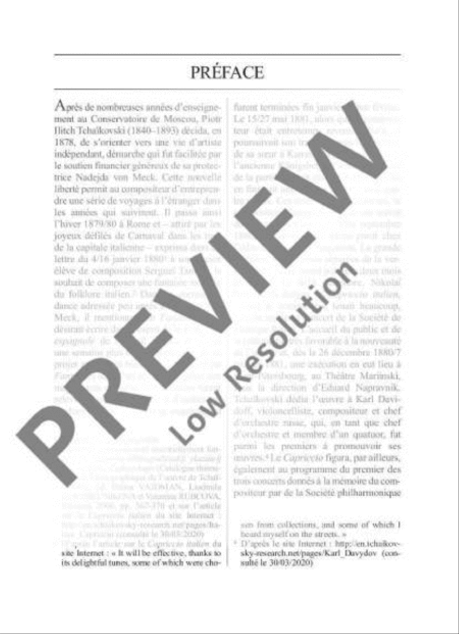 Capriccio Italien Orchestra scores gallery preview page 8