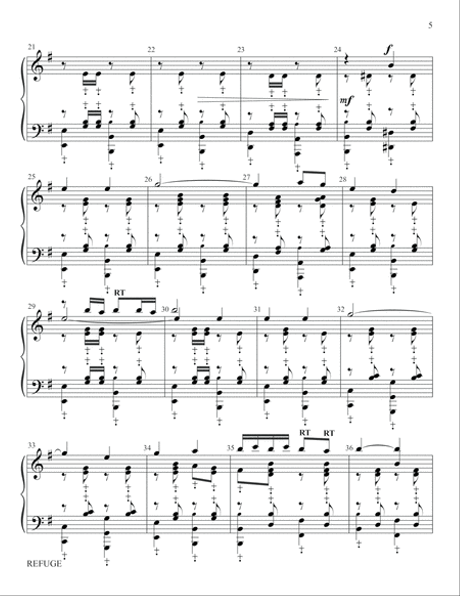 Refuge Handbell Choir scores gallery preview page 5