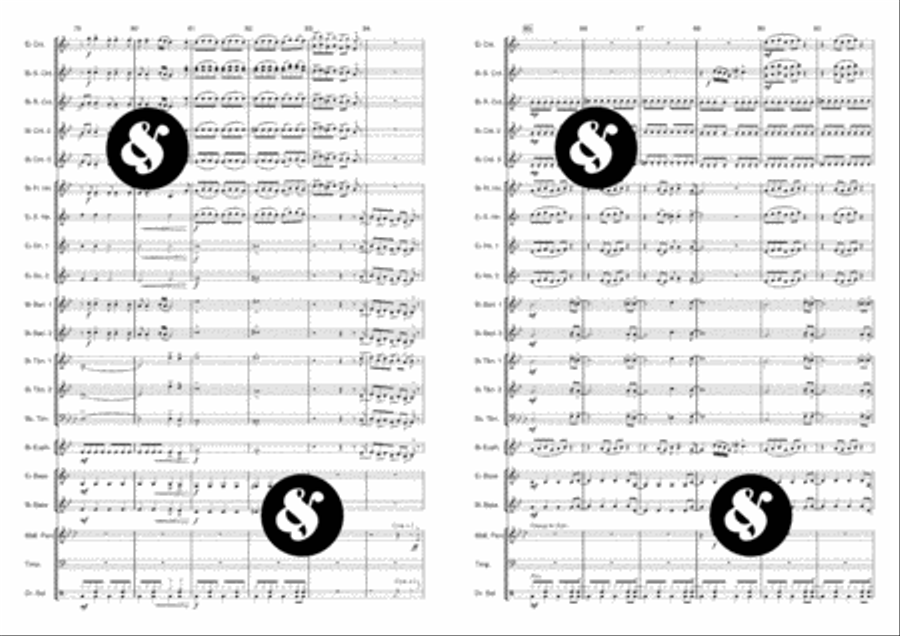 Mamma Mia! Brass Band scores gallery preview page 9