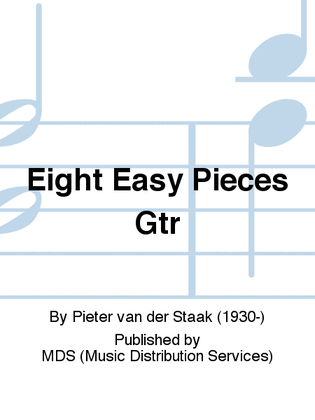 Book cover for EIGHT EASY PIECES Gtr