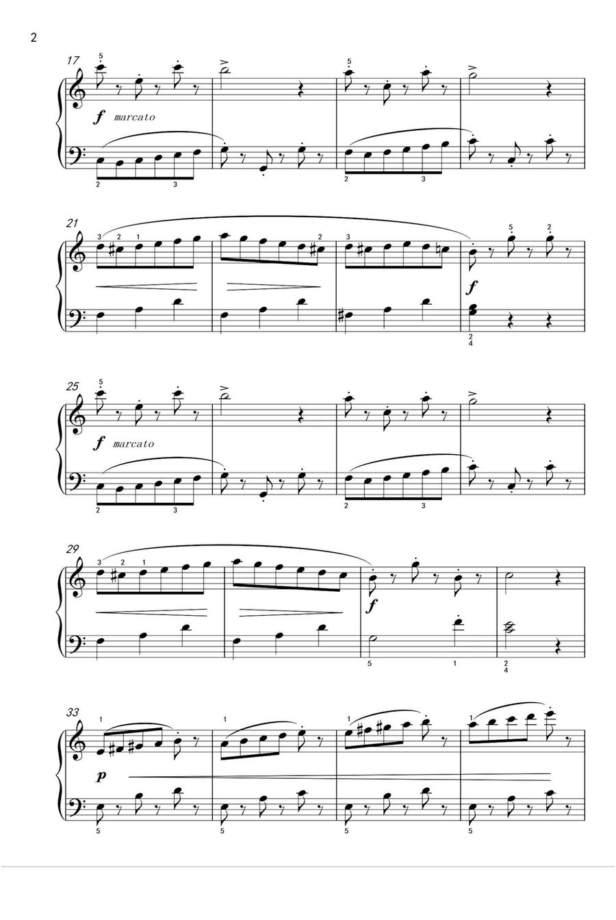 Novelette Romantique - Jean-Baptiste Duvernoy Piano Solo scores gallery preview page 2