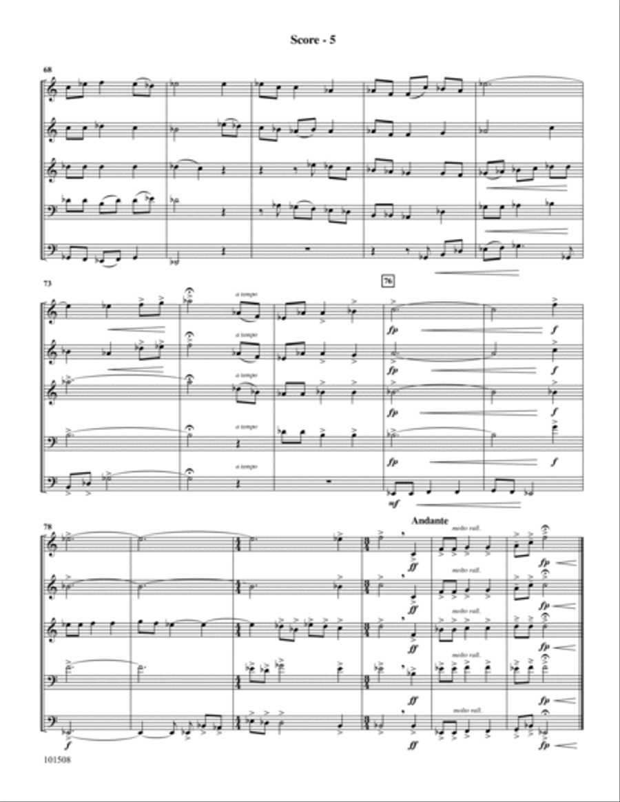 O For A Thousand Tongues to Sing Sacred scores gallery preview page 5