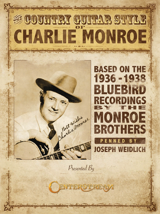 Book cover for The Country Guitar Style of Charlie Monroe