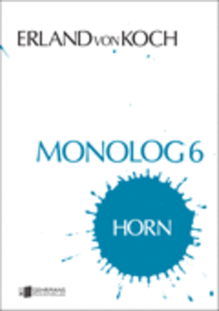 Monolog 6 Horn Solo scores gallery preview page 1