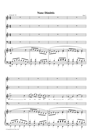 Nunc Dimittis, Op. 2, No. 2
