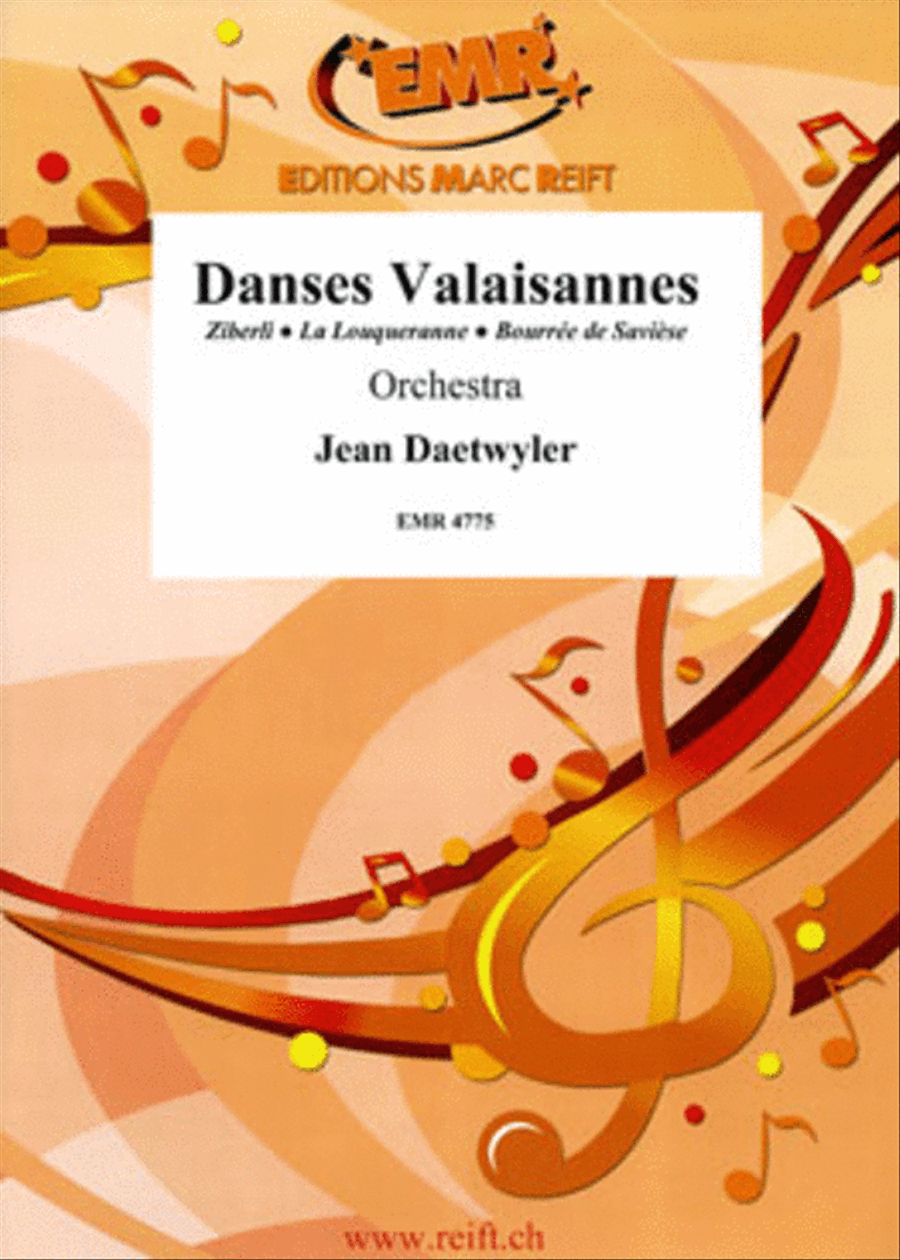 Danses Valaisannes Orchestra scores gallery preview page 1