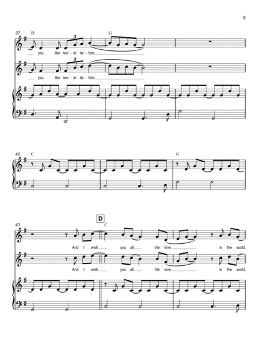Songbird Voice scores gallery preview page 5