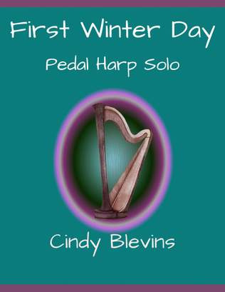 Book cover for First Winter Day, solo for Pedal Harp
