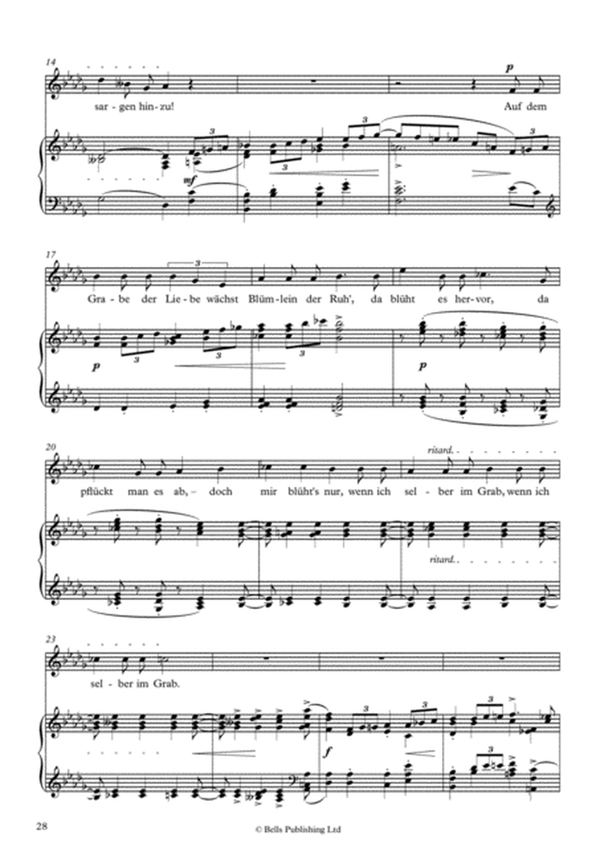 Mit Myrten und Rosen, Op. 24 No. 9 (D-flat Major)