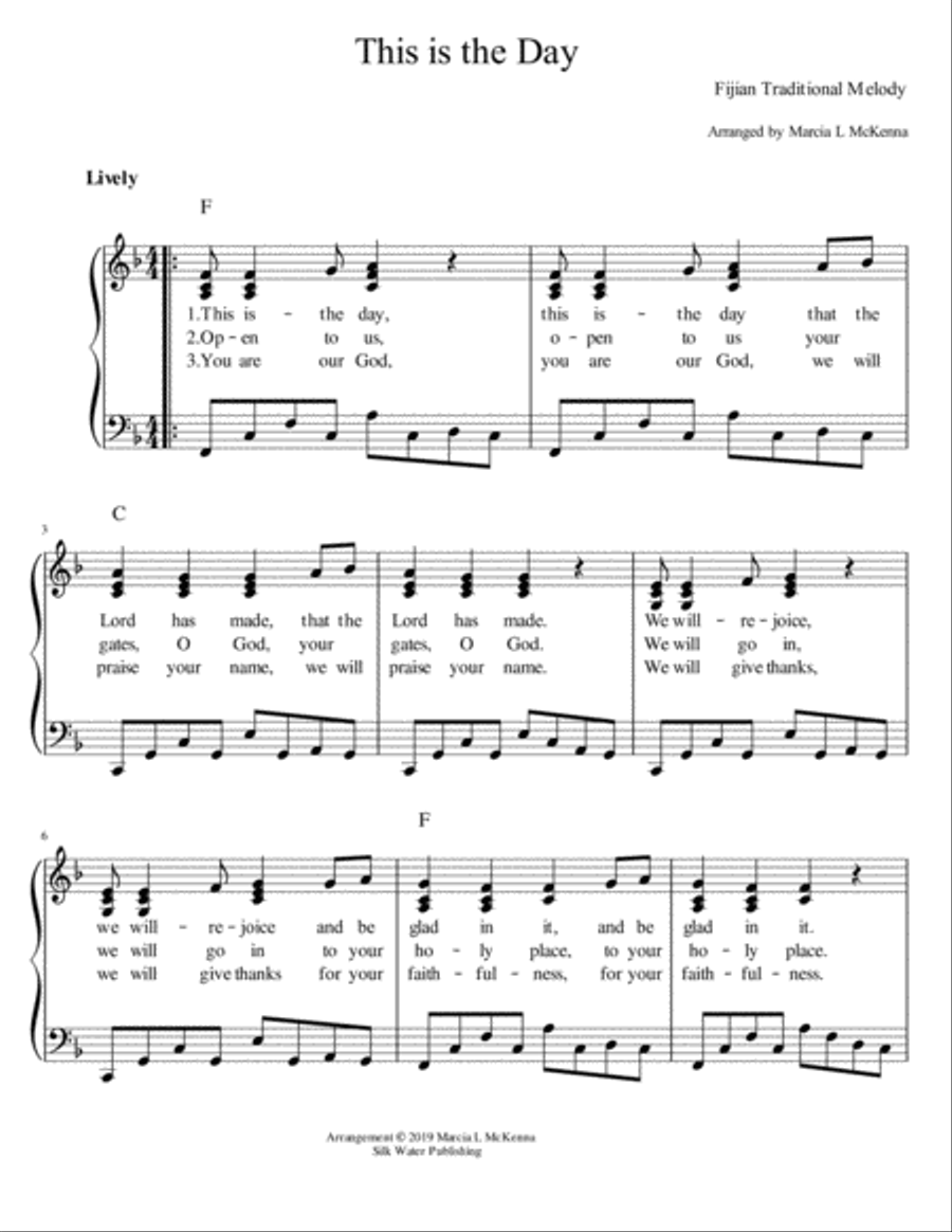 This is the Day Voice scores gallery preview page 1