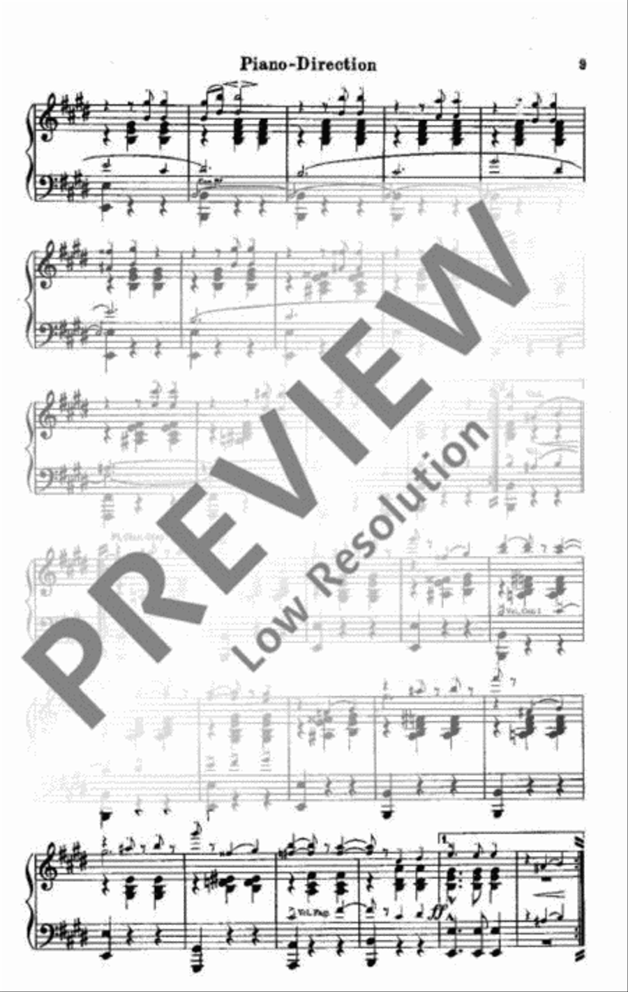 Hofballtänze Orchestra scores gallery preview page 10
