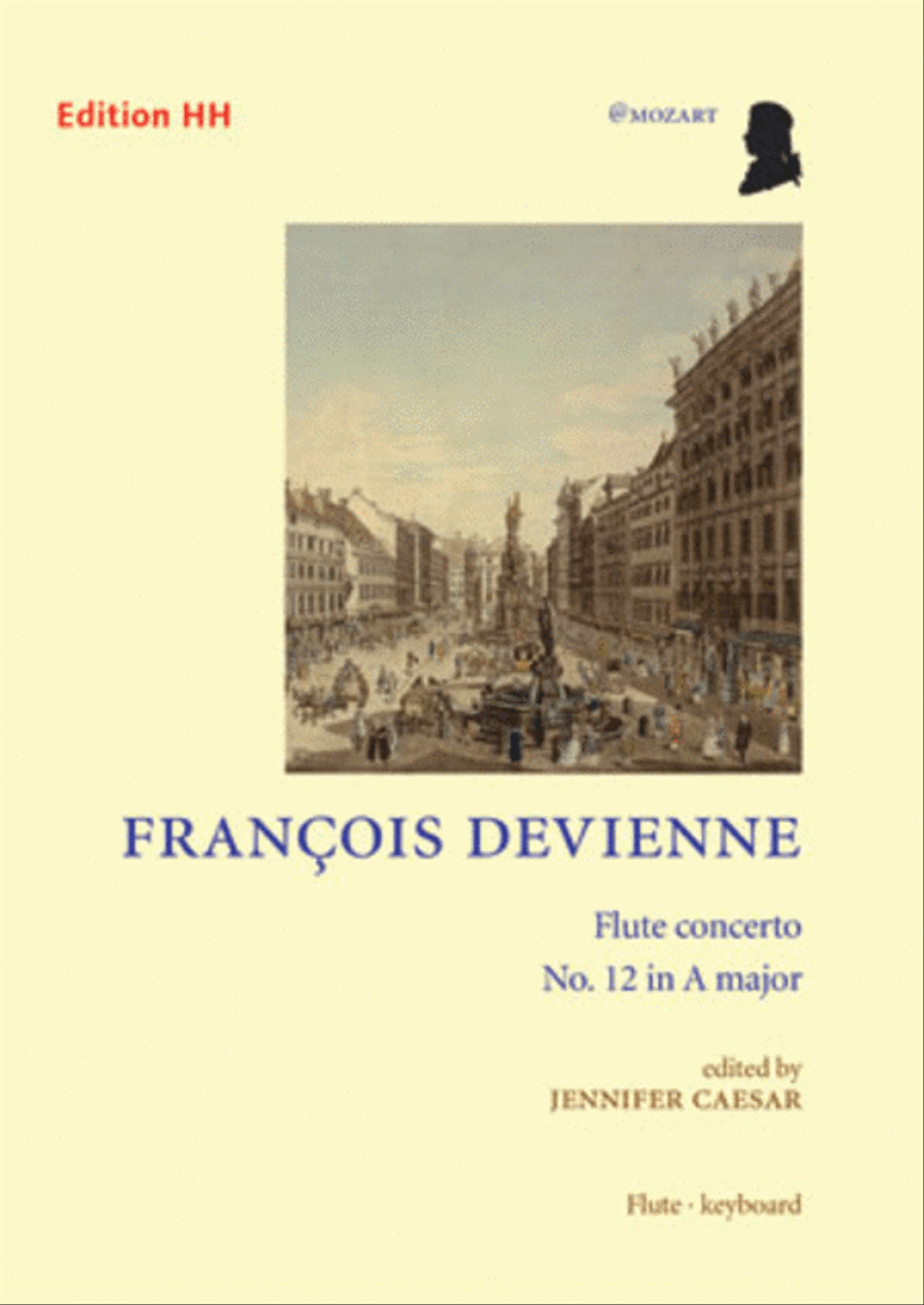 Flute concerto No. 12 Flute Solo scores gallery preview page 1