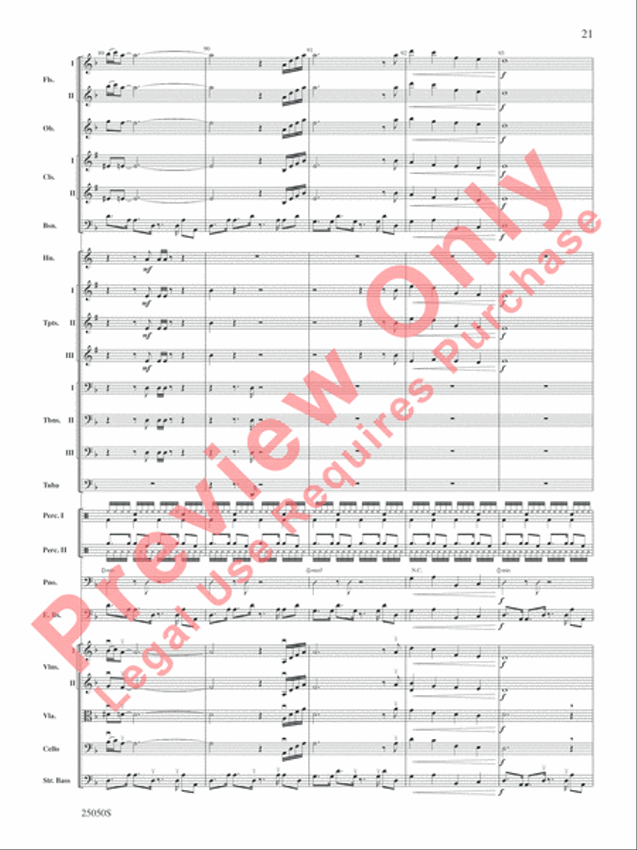 The Children of Sanchez The Children of Sanchez Full Orchestra scores gallery preview page 22
