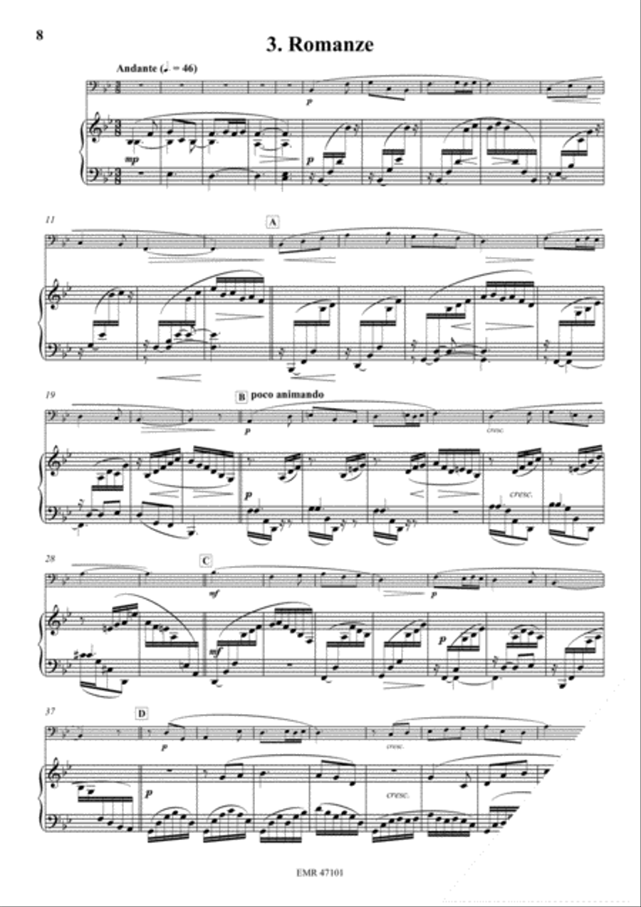 4 Humoresken Bass Trombone scores gallery preview page 5