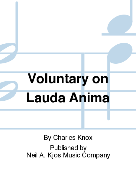 Voluntary on Lauda Anima