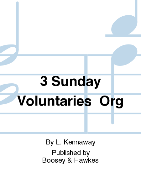 3 Sunday Voluntaries Org