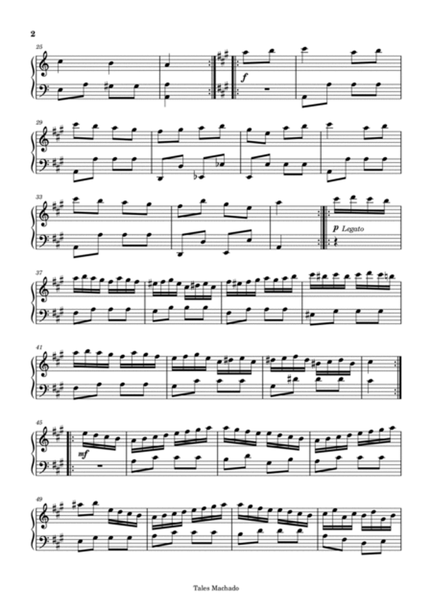 Mozart - Rondo Alla Turca | easy piano arrangement image number null