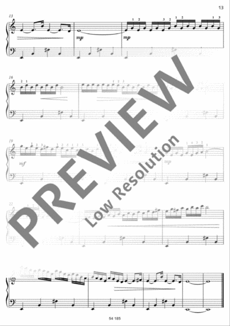 Musical Flowers Musical Flowers Harp scores gallery preview page 14