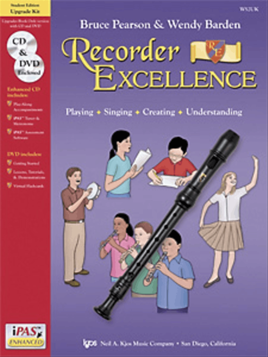 Recorder Excellence - Upgrade Kit (w/ CD / DVD / iPAS) Recorder scores gallery preview page 1