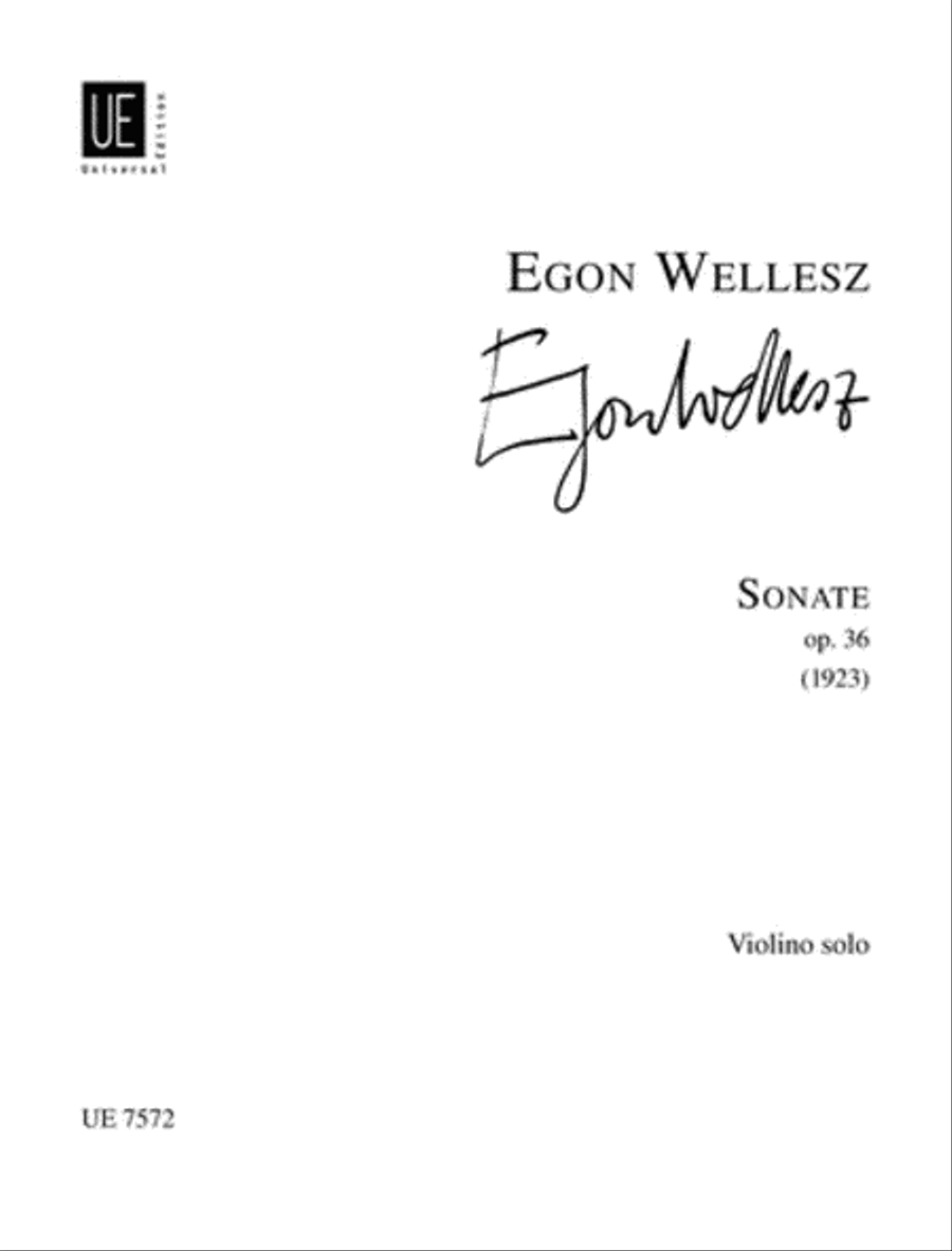 Violin Sonata Violin scores gallery preview page 1