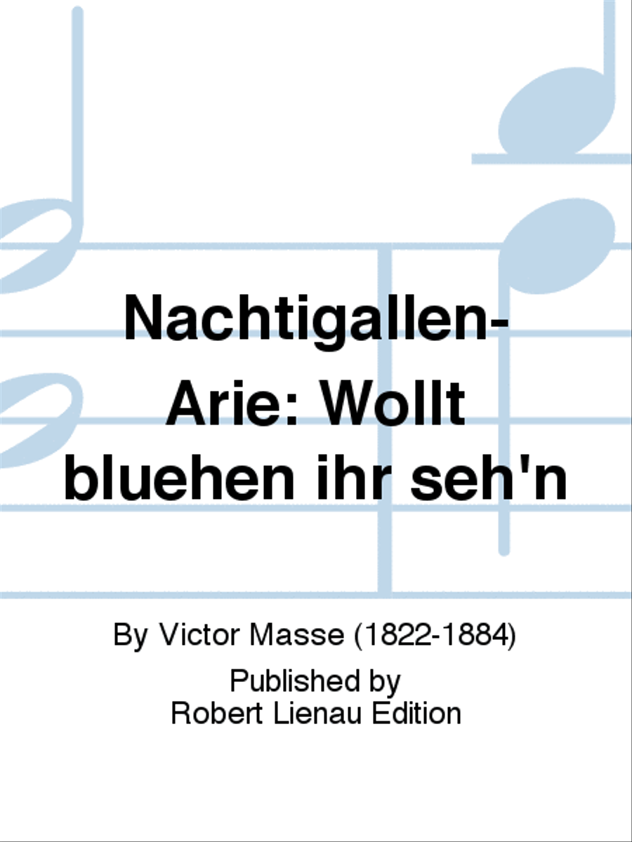 Nachtigallen-Arie: Wollt blühen ihr seh’n Flute scores gallery preview page 1