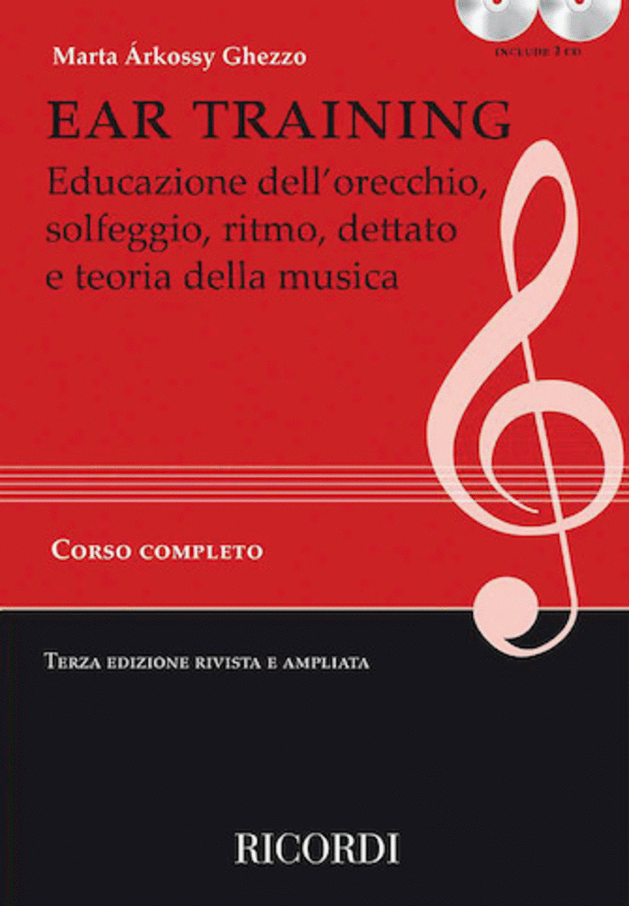 Ear Training: Educazione Dell'orecchio, Solfeggio, Ritmo, Dettato E Teoria Della Musica CD scores gallery preview page 1