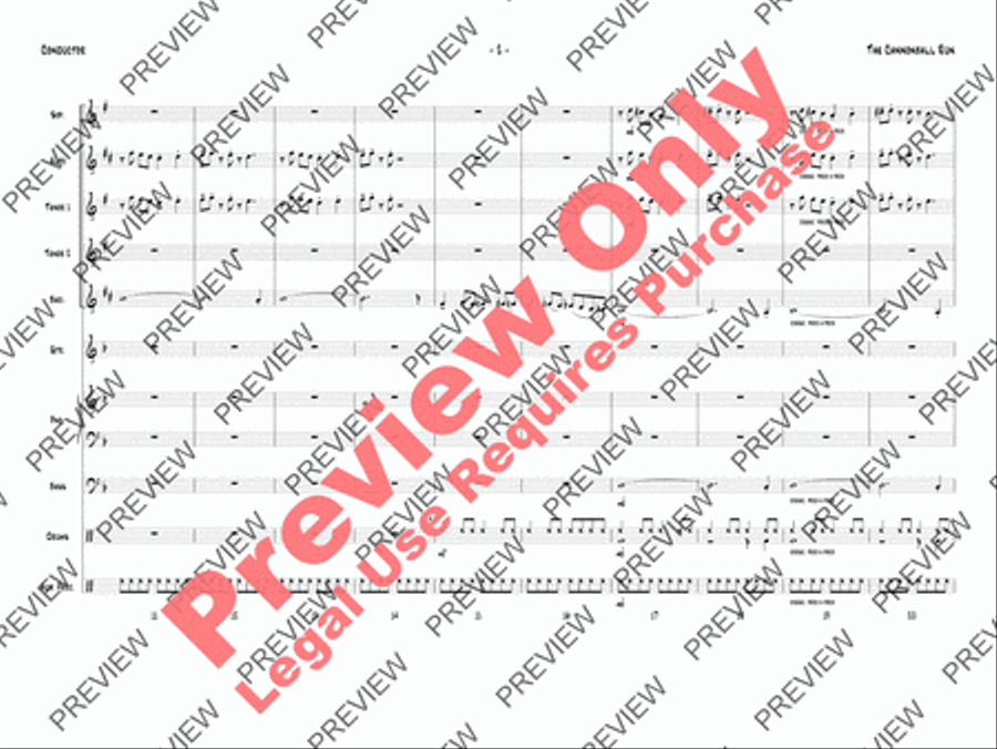 The Cannonball Run The Cannonball Run Jazz Ensemble scores gallery preview page 5