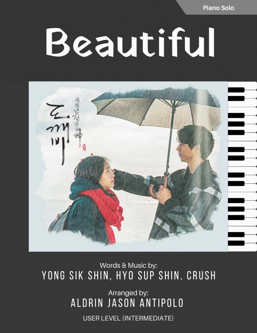 Beautiful Beautiful Easy Piano scores gallery preview page 1