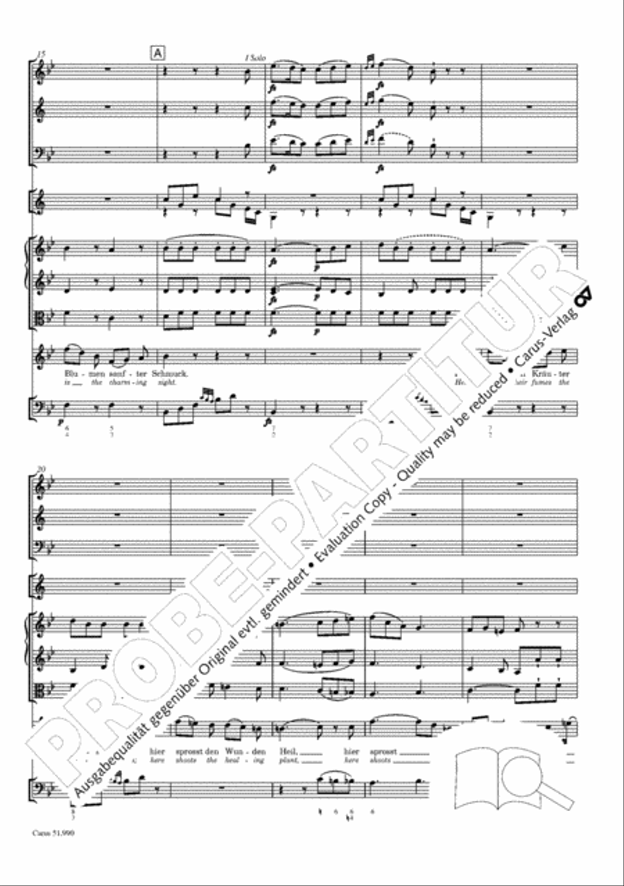 The Creation (Die Schopfung) 4-Part scores gallery preview page 87