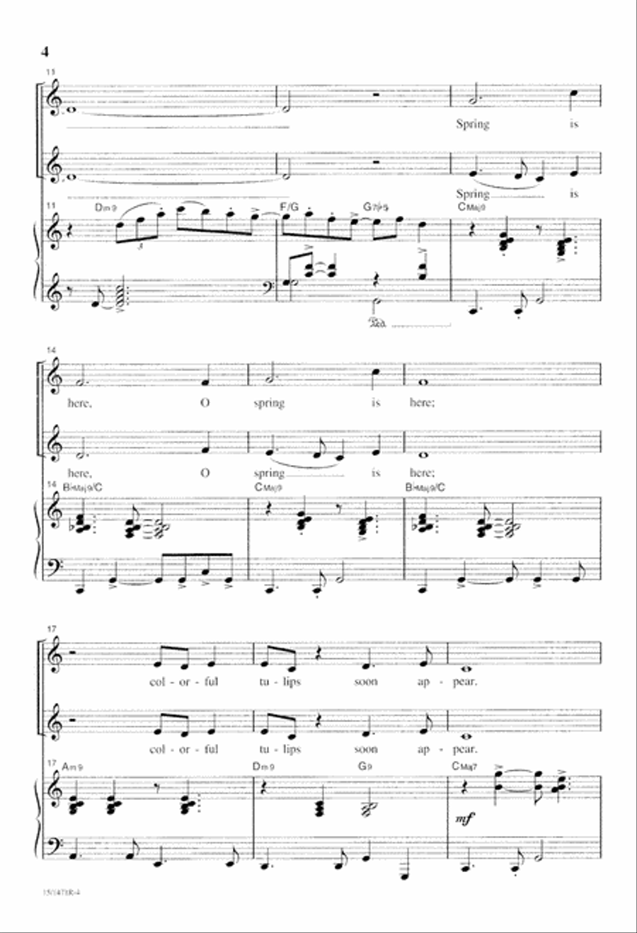 Spring 2-Part scores gallery preview page 4