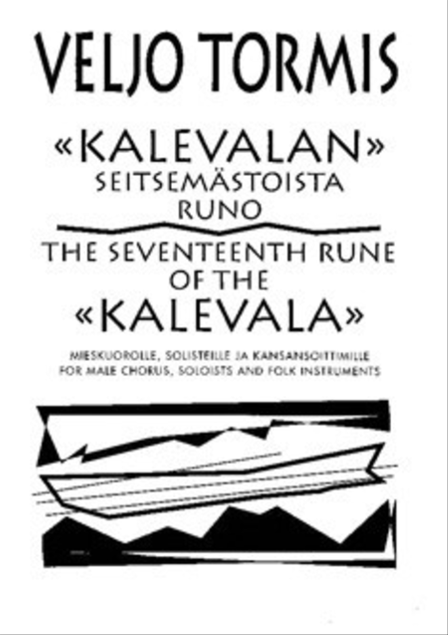 The 17. Rune of the Kalevala / Kalevalan 17. runo Men's Choir scores gallery preview page 1