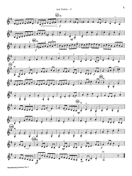 Highland/Etling Violin Quartet Series: Set 2: 3rd Violin (Viola [TC])