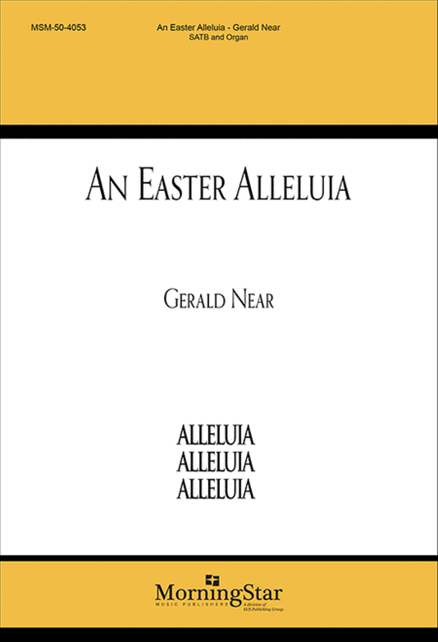 An Easter Alleluia 4-Part scores gallery preview page 1