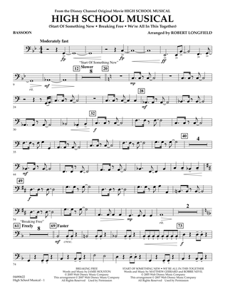 High School Musical - Bassoon