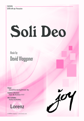 Book cover for Soli Deo