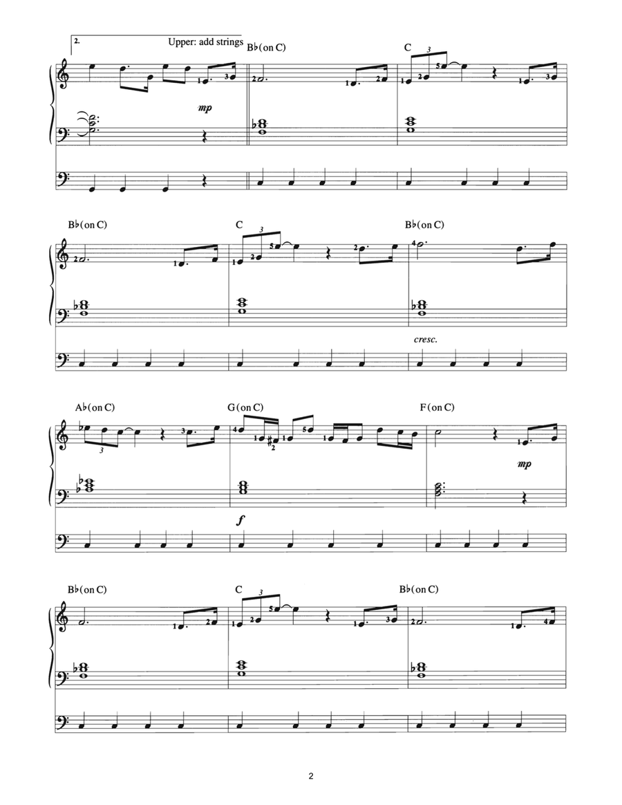 Raiders March Raiders March Organ Solo scores gallery preview page 2