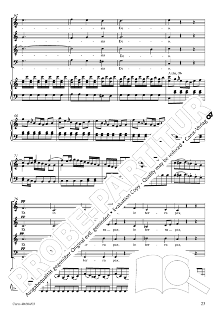 Grosse Mariazeller Messe in C 4-Part scores gallery preview page 32