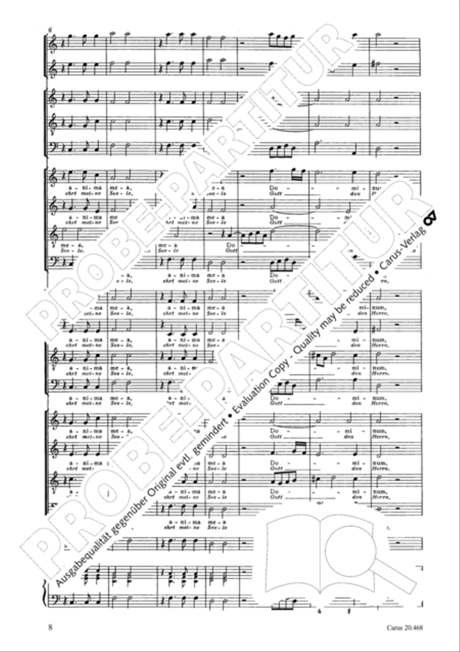 Uppsala-Magnificat 4-Part scores gallery preview page 9