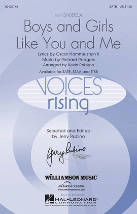 Book cover for Boys and Girls Like You and Me