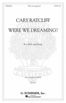 Book cover for Were We Dreaming?